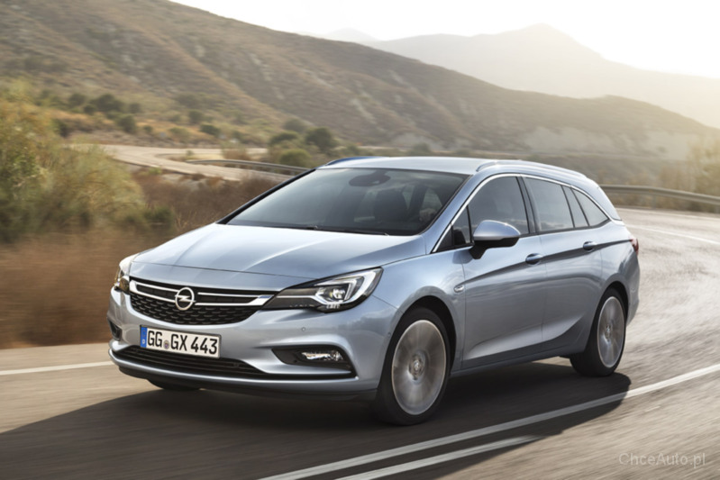 Opel Astra K 1.4 Turbo 150 KM 2016 kombi skrzynia ręczna
