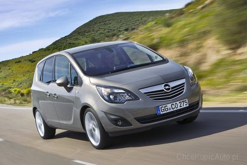 Opel Meriva II 1.7 CDTI 100 KM 2011 VAN skrzynia automat napęd przedni
