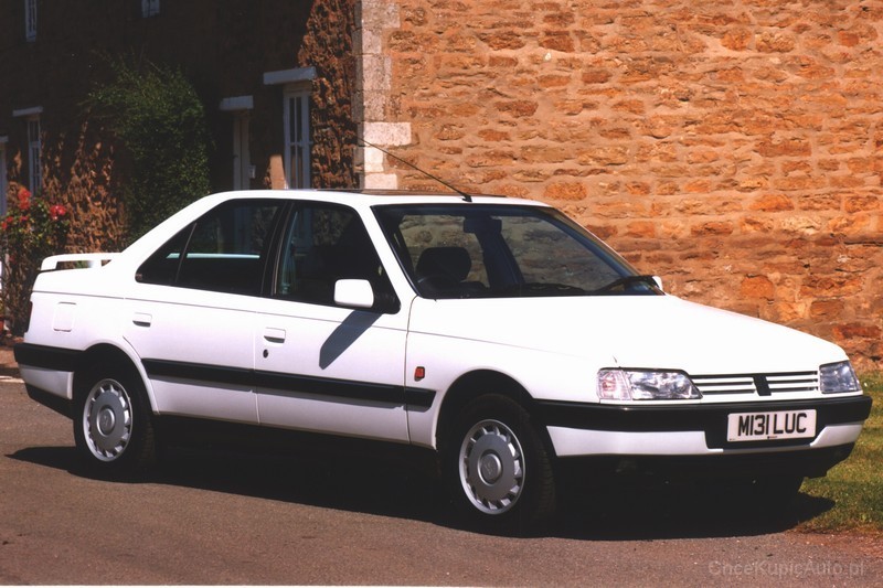Peugeot 405 1.6 88 KM 1995 sedan skrzynia ręczna napęd