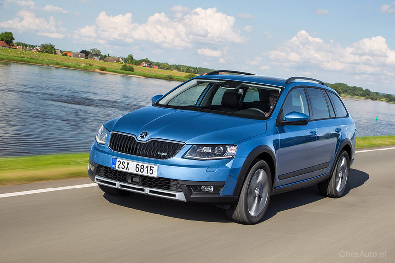 Skoda Octavia III Scout 2.0 TDI 150 KM 2014 kombi skrzynia