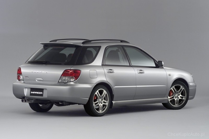 Subaru Impreza GD 2.5 230 KM 2006 kombi skrzynia ręczna